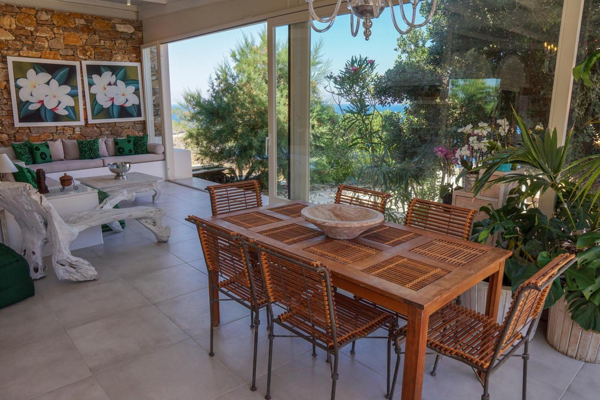 Villa Zen Dans Le Bleu Ermoúpoli Extérieur photo