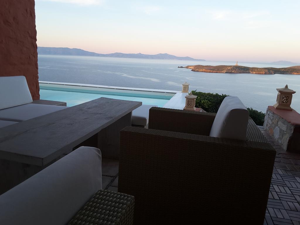 Villa Zen Dans Le Bleu Ermoúpoli Extérieur photo