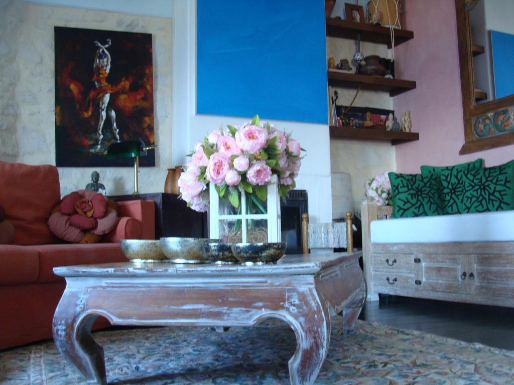 Villa Zen Dans Le Bleu Ermoúpoli Extérieur photo